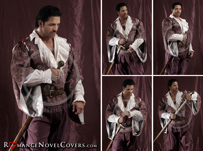 Romance Novel Cover Images of Male Cover Model Jimmy Thomas