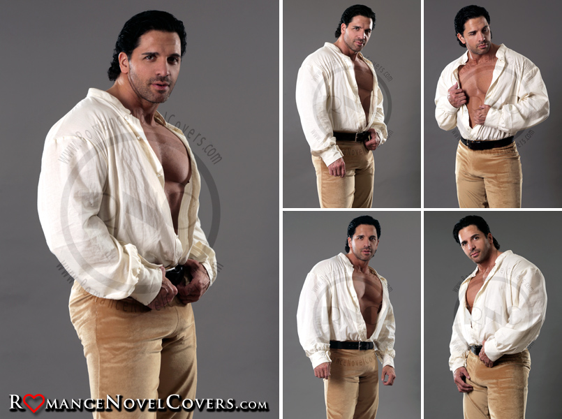 Romance Novel Cover Images of Male Cover Model Jimmy Thomas