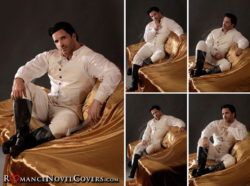 Romance Novel Cover Images of Male Cover Model Jimmy Thomas